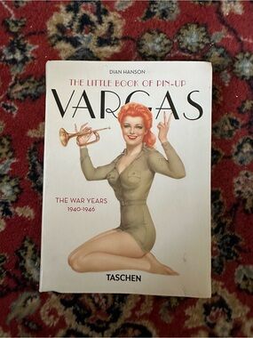 Taschen Alberto Vargas Pin Ups Softcover — White Spine with Red Title